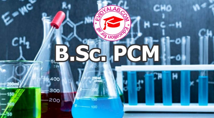 B.Sc - Physics Chemistry and Math (PCM) - Institute Of Distance E